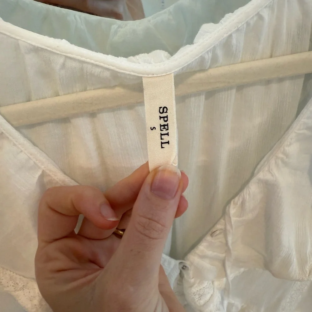 Spell Ivory Lace Dress - Picture 6 of 8